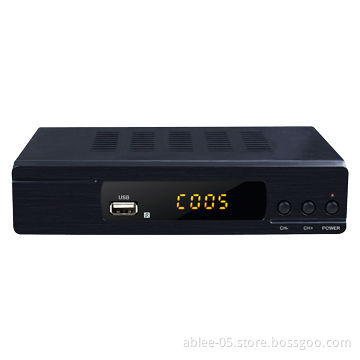 DVB-T2 HD Setup Box with 1,080 Pixels Resolution, Supports 6MHz Software Setting